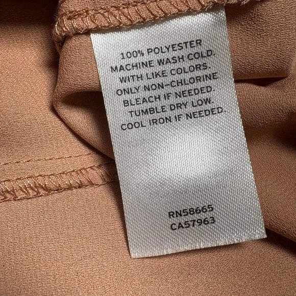 Open Edit Ruffle Chiffon Shift Dress – Small (NWT) - Picture 13 of 14